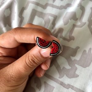 watermelon earrings
